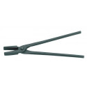 Pince de forgeron longueur 400 mm mâchoire plate noire GEDORE