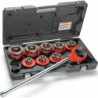 Jeu de filières 11-R 1/2 3/4 1 et 1 1/4 1 1/2 2 po. RIDGID