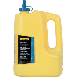 Craie pour fil à tracer 1000 g bleu imperméable à l’eau peu soluble Bouteille e