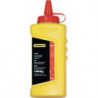 Craie pour fil à tracer 1000 g rouge imperméable à l’eau peu soluble Bouteille