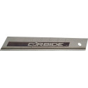 Lame cassable Carbure largeur des lames 18 mm 50 pièces/distributeur STANLEY