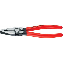 Pince universelle longueur 140 mm poli revêt. en plastique KNIPEX