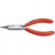 Pince à cintrer de bijoutier longueur 130 mm chromé revêtement en plastique KNIP