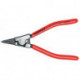 Pince pour circlips pour D. d’arbre 14-18 mm poli longueur 140 mm SB KNIPEX