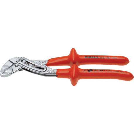 Pince multiprises Alligator® longueur 300 mm envergure 60 mm chromé VDE plongée