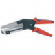 Cisaille pour plastique maxi. 4 mm goulottes de câblage p. canaux de câbles KNIPEX