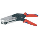 Cisaille pour plastique maxi. 4 mm goulottes de câblage p. canaux de câbles KNIPEX