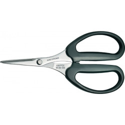Cisaille longueur totale 160 mm L. de coupe 42 mm chromé p. fibre en KEVLAR KNIPEX