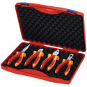Jeu de pinces compact-Box contenu 4 pièces VDE coffret en plastique KNIPEX