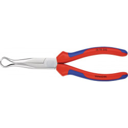 Pince de mécanicien longueur 200 mm forme 9 coudé à 45 deTaille gaines multicomposa