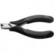 Coup. frontale pour l'electronique DIN ISO 9654 longueur 115 mm forme 1 fac. oui, petit for. poli miroir gaines multicomposant KNIPEX