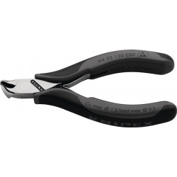 Coup. frontale pour l´electronique longueur 120 mm forme 3 fac. oui petit for.