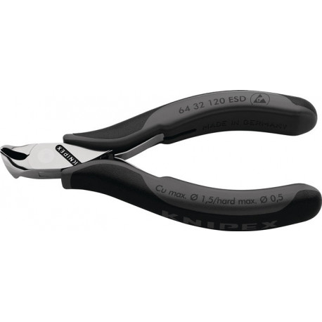 Coup. frontale pour l´electronique longueur 120 mm forme 3 fac. oui petit for.