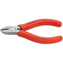 Pince coupante diagonale longueur 110 mm tête polie revêt. en plastique max. 1,2 mm KNIPEX