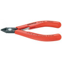 Pince coupante latérale électronique DIN ISO 9654 longueur 125 mm forme 2 facette oui, petit format KNIPEX