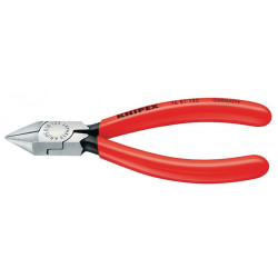 Pince coupante diagonale L. 125 mm forme 8 facette oui petit tête polie revêtem