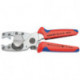 Coupe-tubes pour D. canalisations 12-25/18-35 mm L. 210 mm acier électr. chrome vanadium KNIPEX