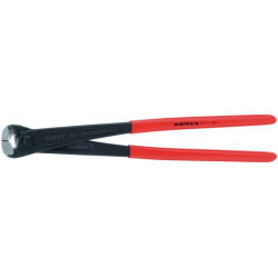 Tenaille russe à forte démultiplication DIN ISO 9242 longueur 300 mm poli noir atramenté revêtement en plastique KNIPEX