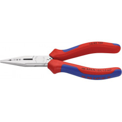 Pince à câbler longueur 160 mm 0,5-0,75/1,5/2,5 mm² chromé gaines multicomposant KNIPEX