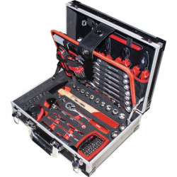 Assortiment d'outils 105 pièces dans une mallette en aluminium NOW