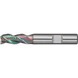 Fraise deux tailles DIN 6527 L type WR D. nominal 6 mm VHM TiAlN 40 deTaille DIN 65
