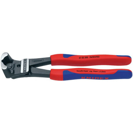 Coupe-boulon frontal longueur totale 200 mm tête polie gaine multicomposant KNIP