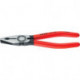 Pince universelle longueur 160 mm poli revêt. en plastique KNIPEX
