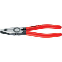 Pince universelle longueur 160 mm poli revêt. en plastique KNIPEX