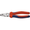 Pince universelle longueur 140 mm chromé gaines muticomposant KNIPEX
