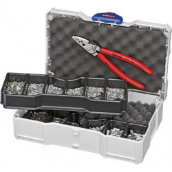 Assortiment d'embouts de câble 1401 pièces 075-2500 mm² Pince à sertir dans Sy