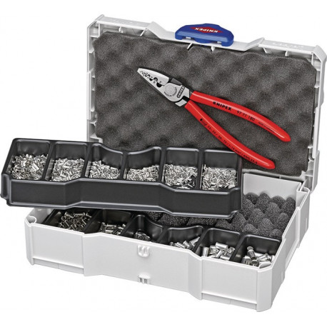Assortiment d'embouts de câble 1401 pièces 075-2500 mm² Pince à sertir dans Sy