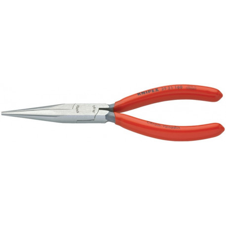 Pince téléphone longueur totale 160 mm poli revêt. en plastique rond plat KNIPEX