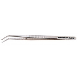 Brucelle multiusage longueur totale 155 mm coudé nickelé PROMAT
