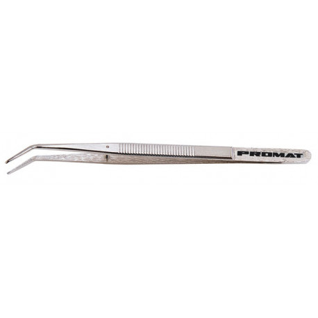 Brucelle multiusage longueur totale 155 mm coudé nickelé PROMAT
