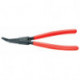 Pince de montage longueur 200 mm coudé à 30 deTaille bruni longueur 200 mm KNIPEX