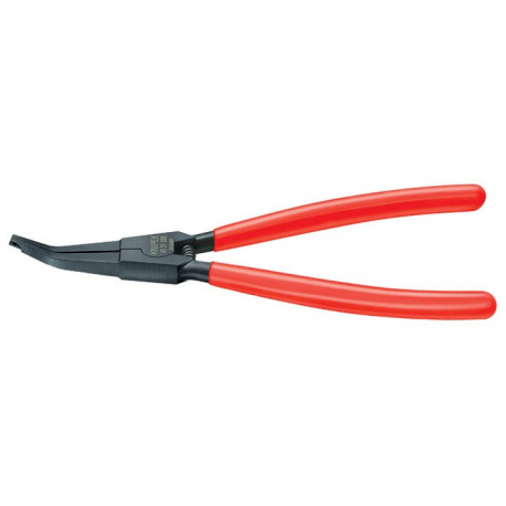 Pince de montage longueur 200 mm coudé à 30 deTaille bruni longueur 200 mm KNIPEX