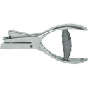 Pince de contrôle longueur 145 mm poinçonnage rond/3 mm