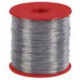 Fil de plombage int. 0,5/ext. 0,3 mm 1,1 mm longueur env. 400 m fer galvanisé 1 kg/bague