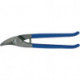 Cisaille à chantourer D214 longueur totale 250 mm à droite acier max. 1 mm acier inox. max. 0,8 mm acier de qualité trempé PVC ERDI