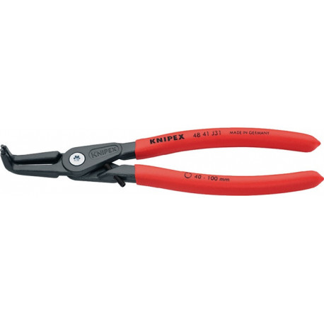 Pince pour circlips de précision J 31 pour D. de trous de perçage 40-100 mm avec