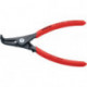 Pince pour circlips extérieurs A 21 pour D. d’arbre 19-60 mm avec limitation de