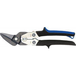 Cisaille à tôle traversante D27B longueur 260 mm à droite acier max. 1,2 mm acier inoxydable max. 1 mm ERDI