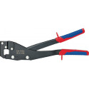 Pince à lier pour profilés longueur 340 mm 1,2 (2 x 0,6) mm gaines multicomposant KNIPEX