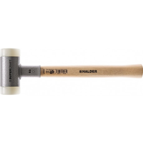 Maillet à frappe amortie longueur 370 mm D. de la tête 70 mm Hickory antirebond