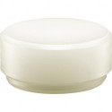 Tête de maillet à frappe amortie SUPERCRAFT D. de la tête 45 mm nylon blanc dur