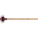 Marteau à deux mains SIMPLEX D. de la tête 80 mm longueur 800 mm mi-dur super-plastique blanc Hickory HALDER