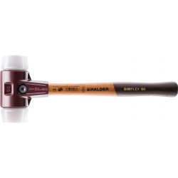 Maillet à frappe amortie SIMPLEX longueur 330 mm D. de la tête 40 mm mi-dur bois