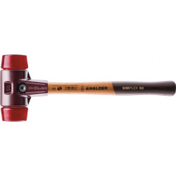 Maillet à frappe amortie SIMPLEX longueur 350 mm D. de la tête 50 mm dur bois pl