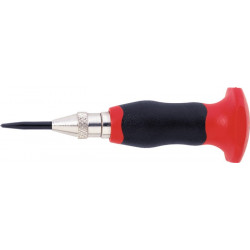 Pointeau automatique longueur 95 mm coupe transversale de la tige 11 mm 20-50 N avec protection des mains RENNSTEIG