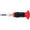 Pointeau automatique longueur 95 mm coupe transversale de la tige 11 mm 20-50 N avec protection des mains RENNSTEIG